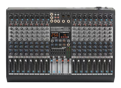 Mezcladora Gochanmi MX16 Pro, 16 canales con DSP